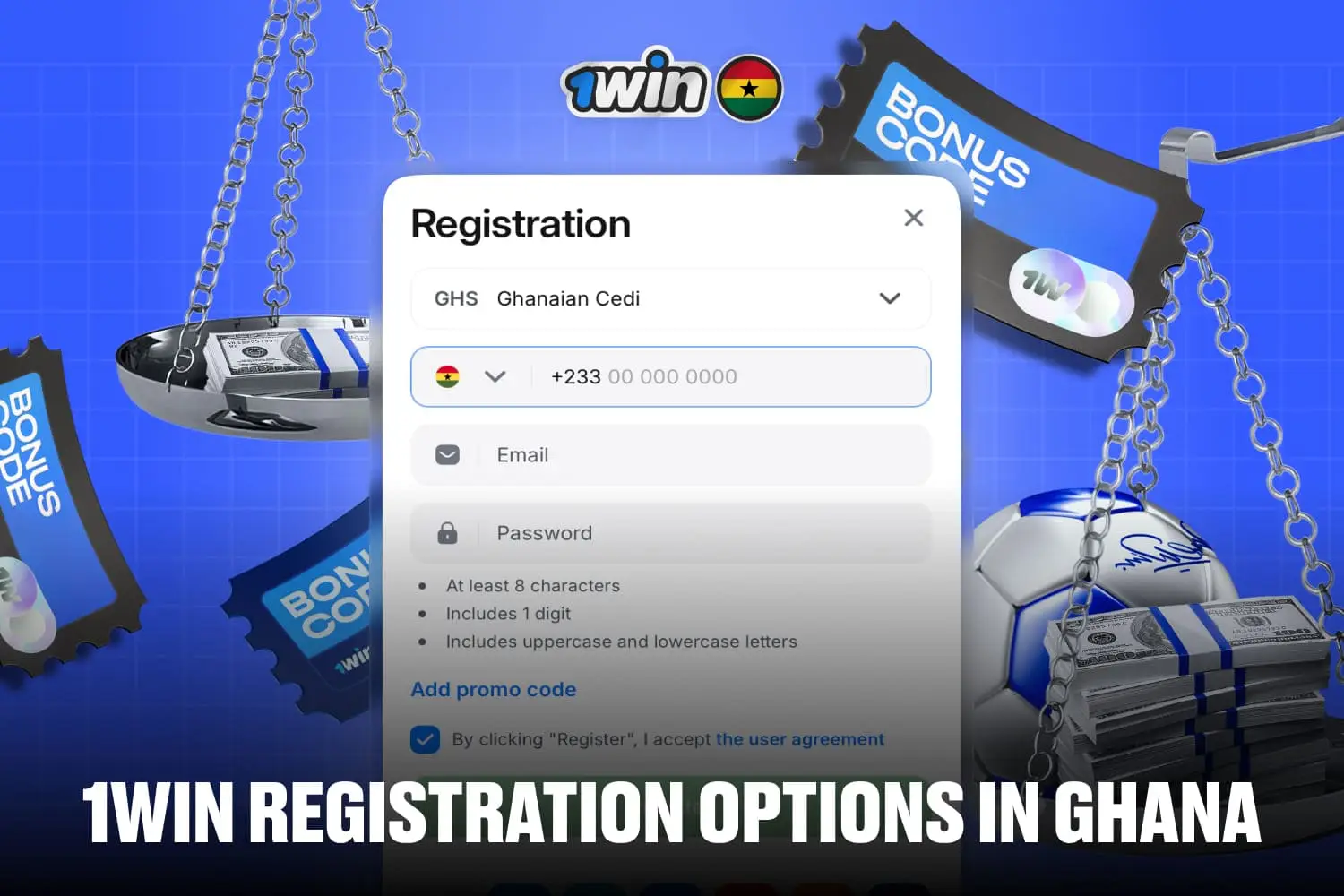 1win Registration: Create Account & Claim 500% Bonus